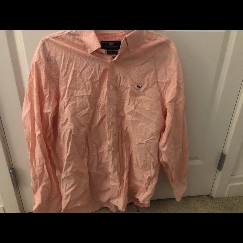 Vineyard vine button up.